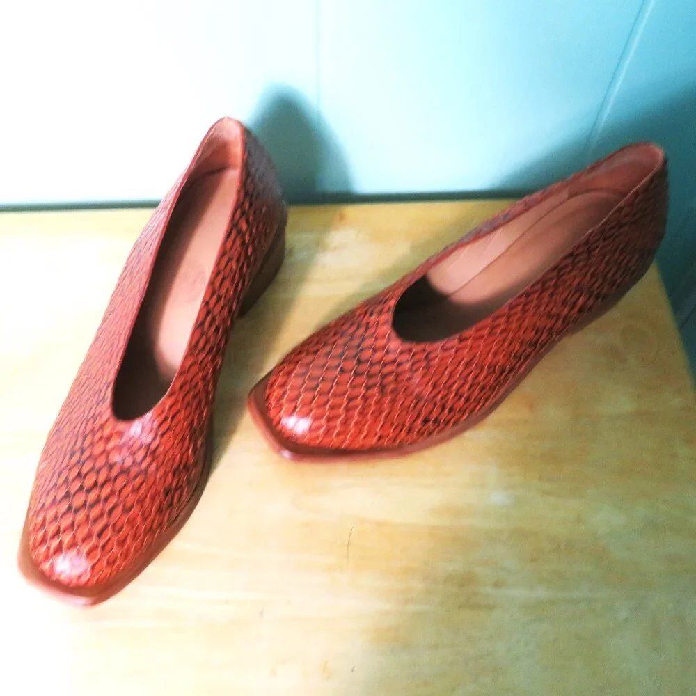 Wal & Pal Los Angeles Leather Slip-on Shoes Made in Brazil Size 7.5 (38) - Picture 7 of 11
